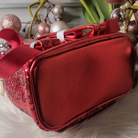 Loungefly Red Sequin Disney backpack Brand new